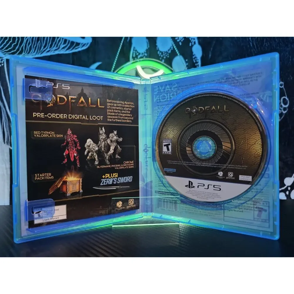 Sony playstation godfall